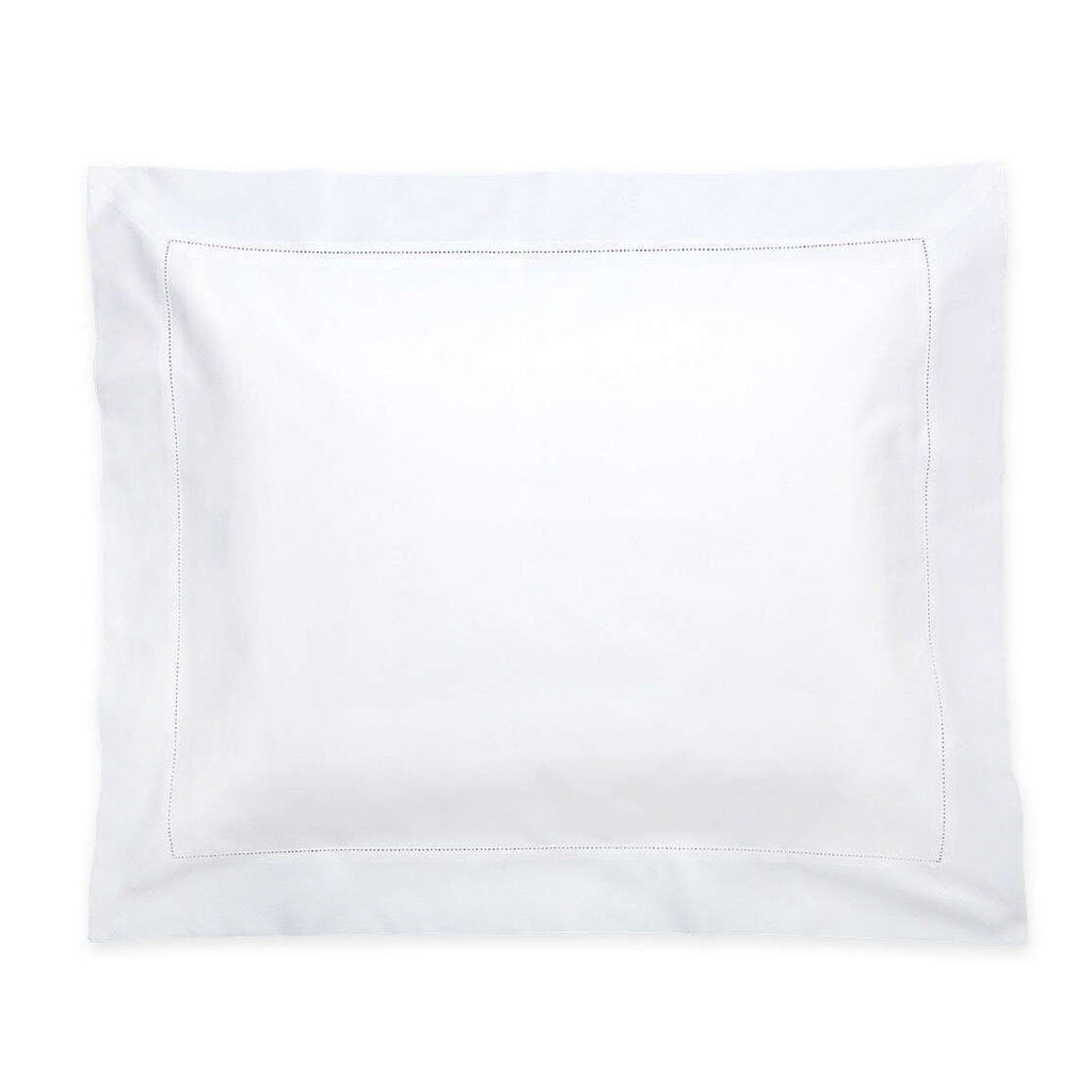 Milano Hemstitch Boudoir Sham 12 x 16 1" Flange - Jabbour Linens