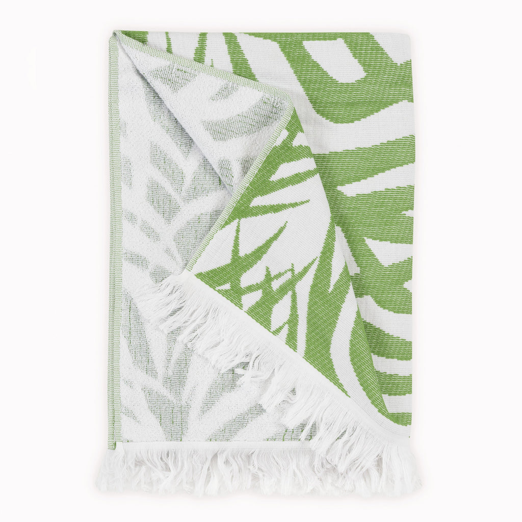 Zebra Palm Beach Towel 40 x 70 - Jabbour Linens