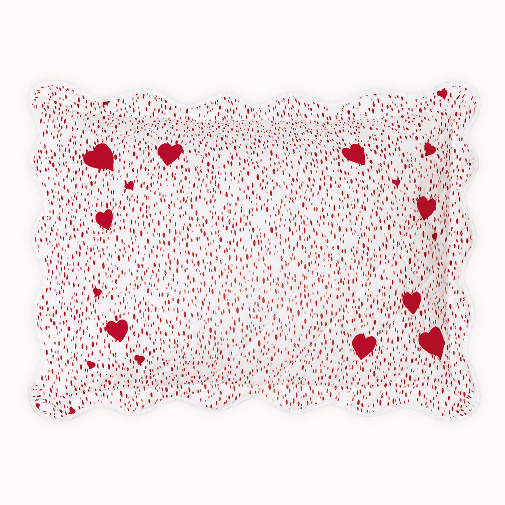 Celine Hearts Mini Pillow