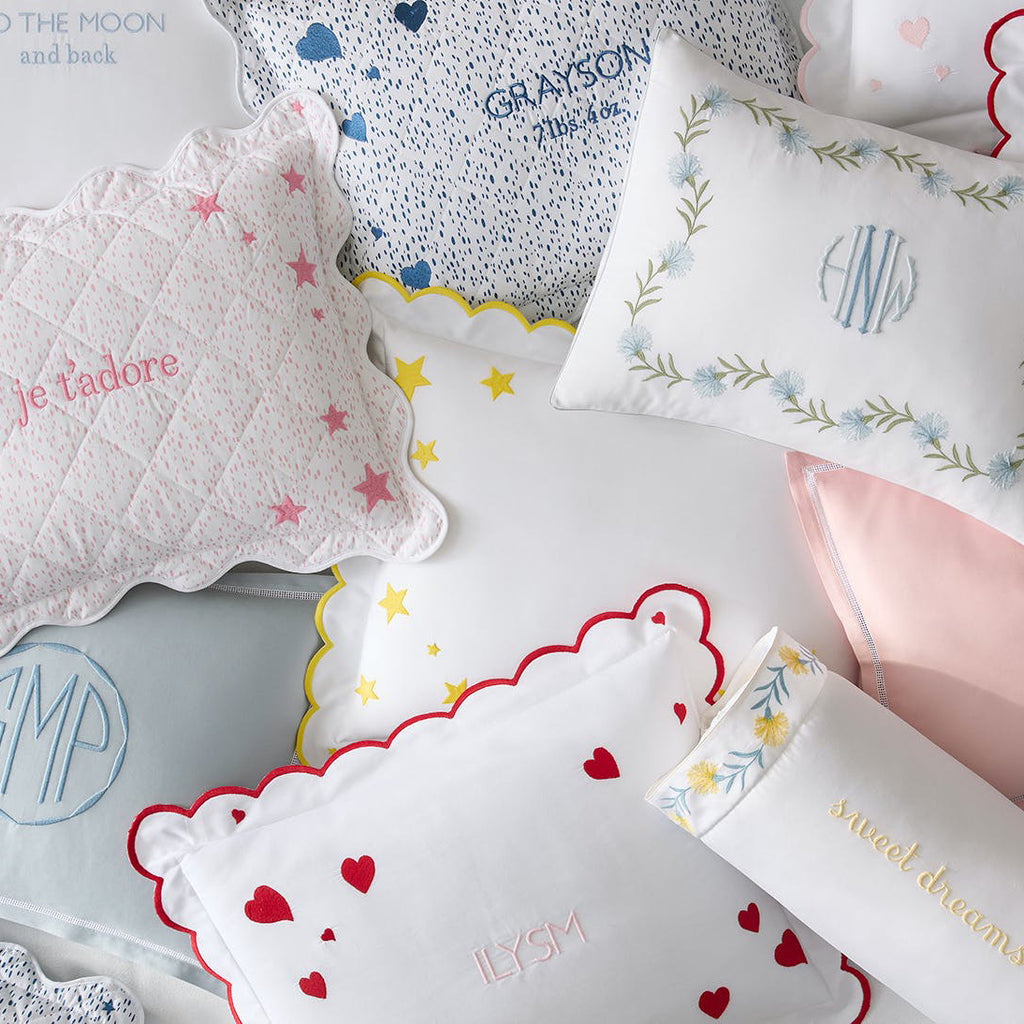 Celine Hearts Mini Pillow