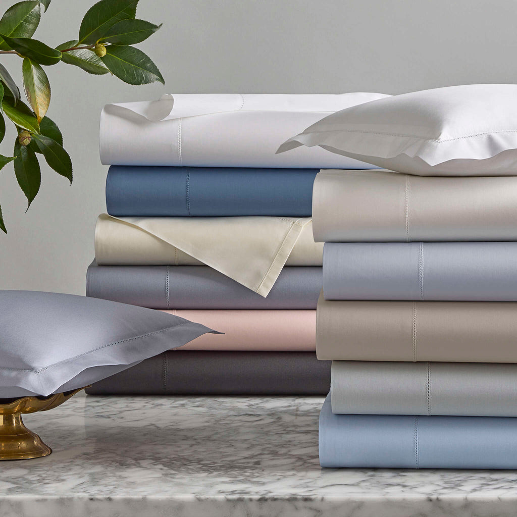 Milano Hemstitch Boudoir Sham 12 x 16 1" Flange - Jabbour Linens