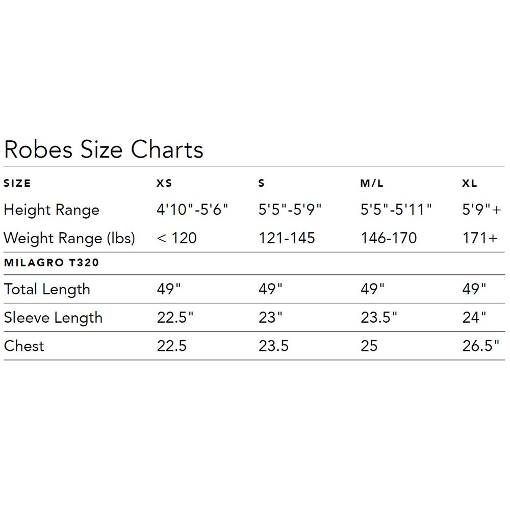 Milagro Extra Large Robe - Jabbour Linens