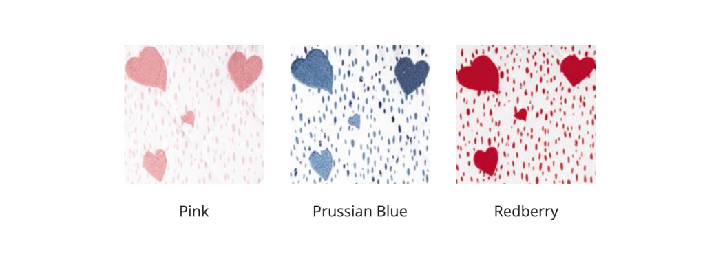 Celine Hearts Mini Pillow