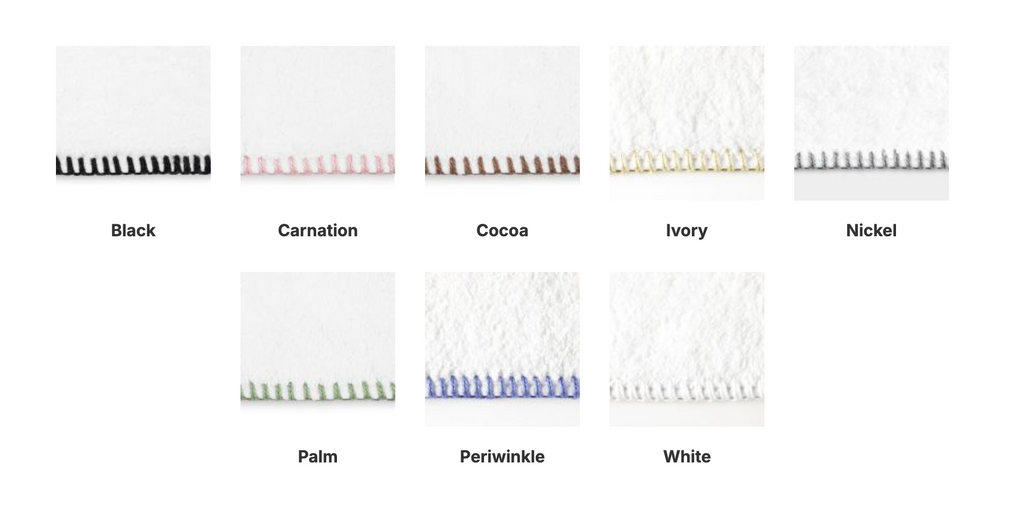 Whipstitch Tub Mat 24 x 36 - Jabbour Linens