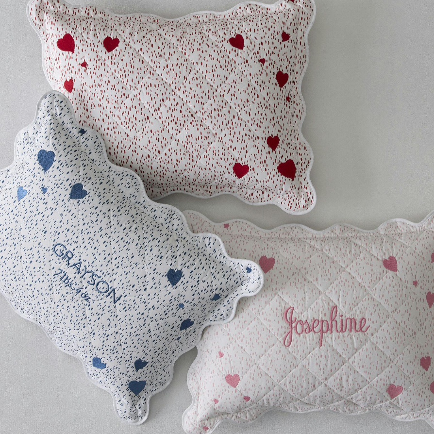 Celine Hearts Mini Pillow