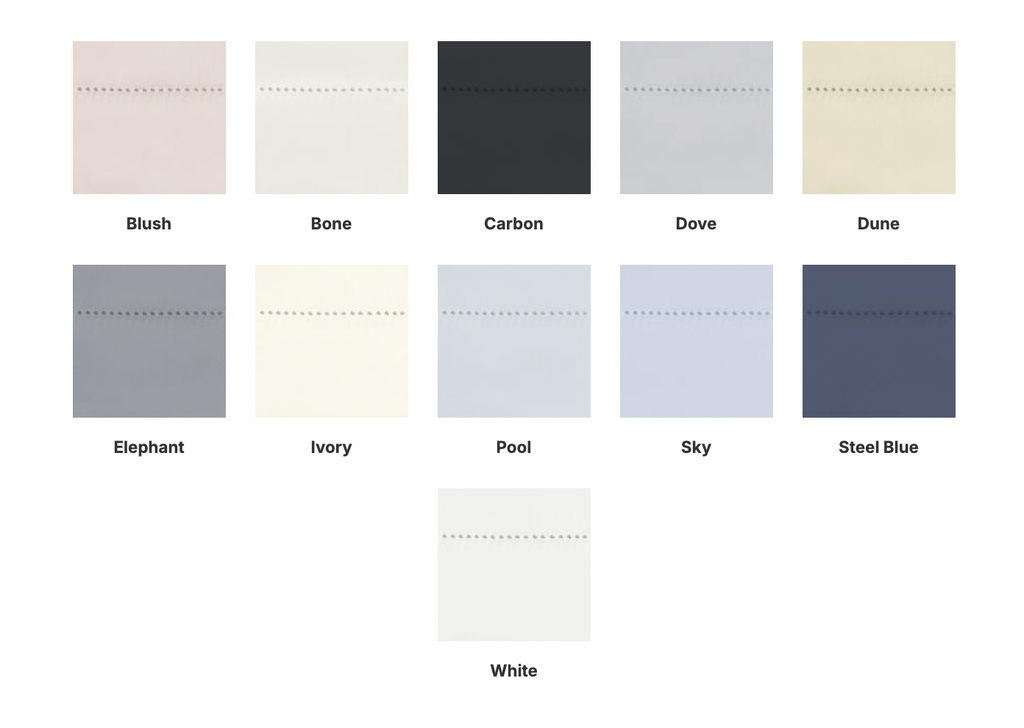 Milano Hemstitch Boudoir Sham 12 x 16 1" Flange - Jabbour Linens