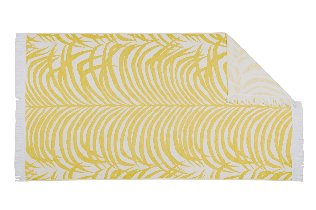 Zebra Palm Beach Towel 40 x 70 - Jabbour Linens