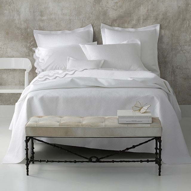 Alba Full/Queen Quilt 96 X 99 by Matouk - R. Jabbour and Sons