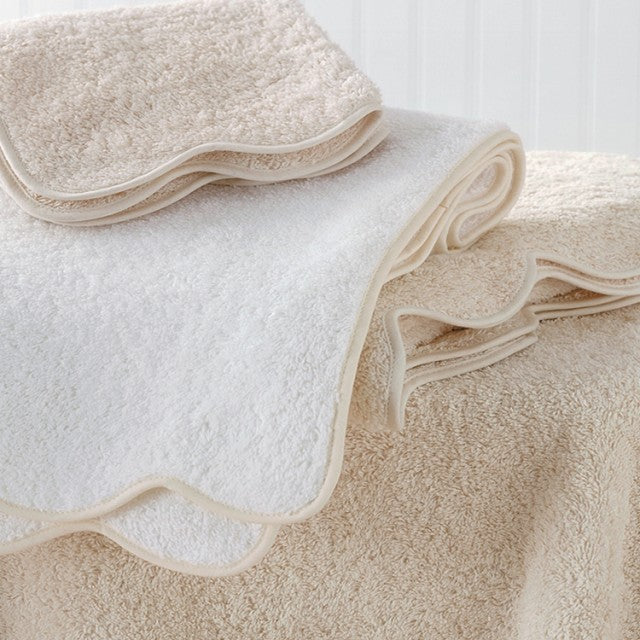 Cairo Scallop Bath Sheet 36 X 75 - Jabbour Linens