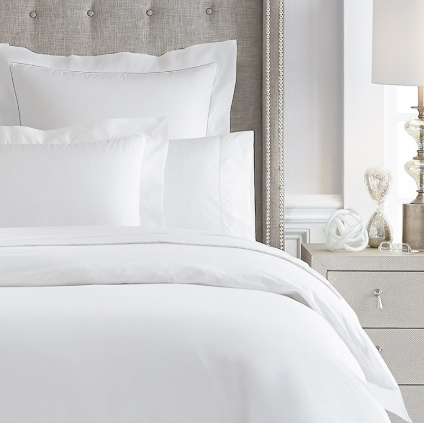 Giza 45 Percale Cal King Fitted Sheet 17" Pocket - Jabbour Linens