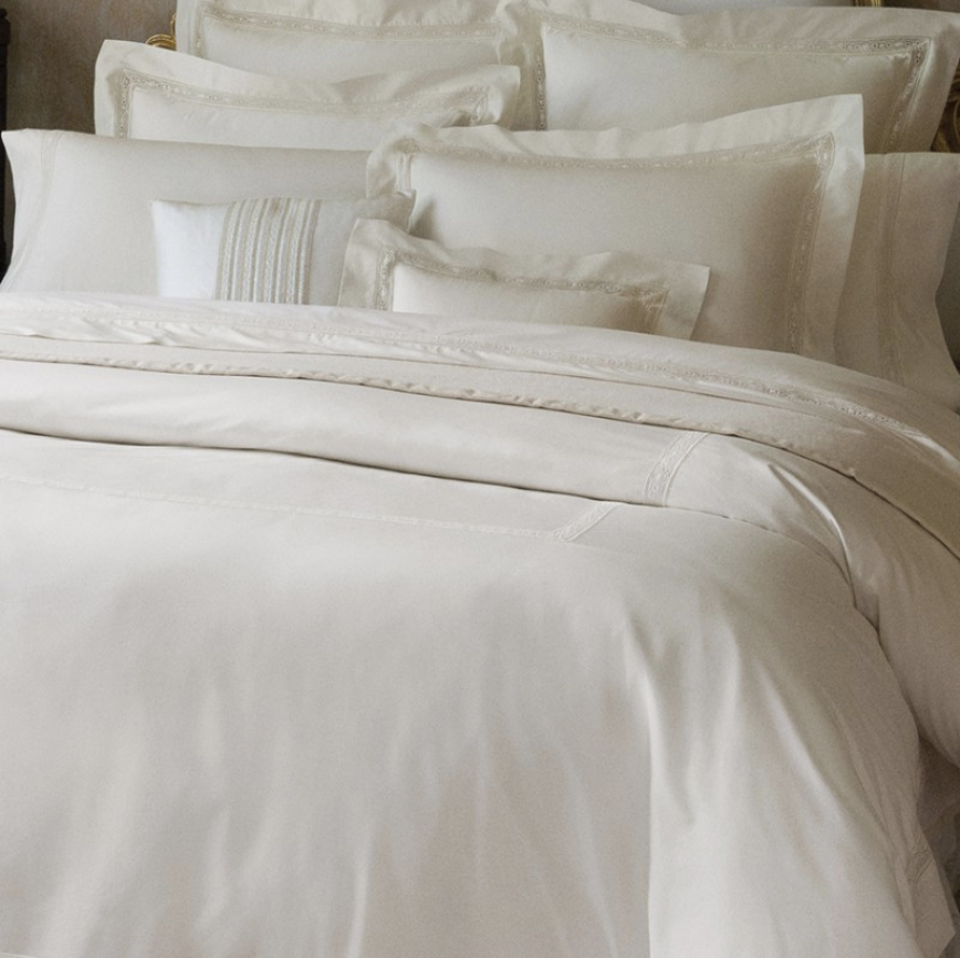 Giza 45 Lace King Duvet Cover 106 X 92 - Jabbour Linens