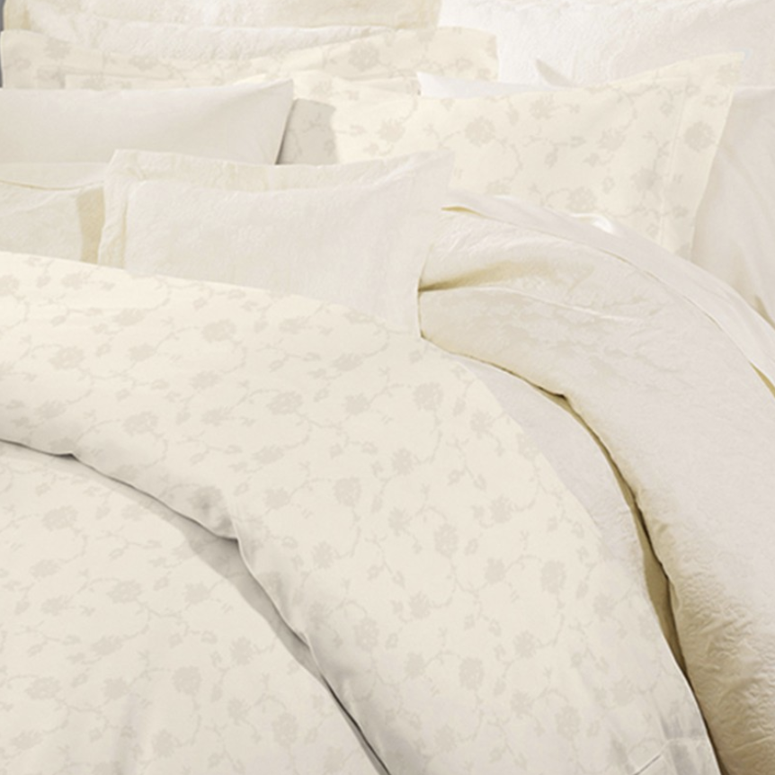 Giza 45 Jacquard Standard Pillowcase 22 X 33 (Pair) - Jabbour Linens