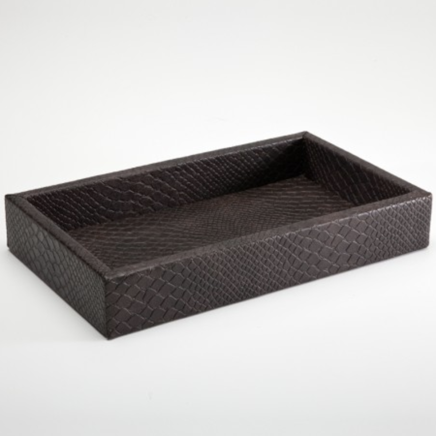 Conda Brown Towel Holder - Jabbour Linens