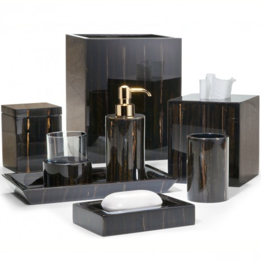 Fernwood Brush Holder - Jabbour Linens