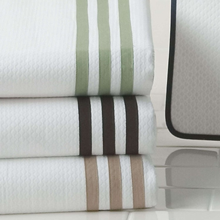 Pique Weave Bath Linens Add Textured Elegance to Your Bath