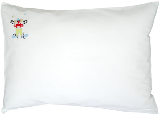 Friendly Clown Baby Sham 9 X 12 - Jabbour Linens