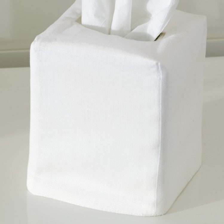 Plain Tissue Box Cover - Jabbour Linens