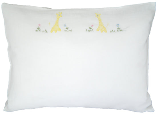 Cute Giraffes Baby Sham 12 X 16 - Jabbour Linens