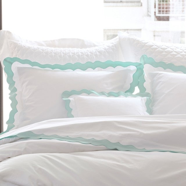 Lorelei Full/Queen Flat Sheet 94 X 112 - Jabbour Linens