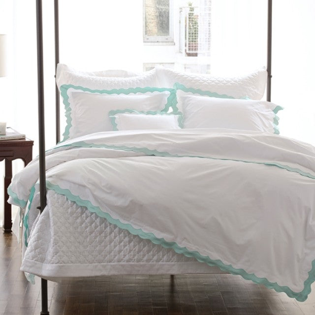 Lorelei Standard Sham 21 X 27 (1), 3" flange - Jabbour Linens