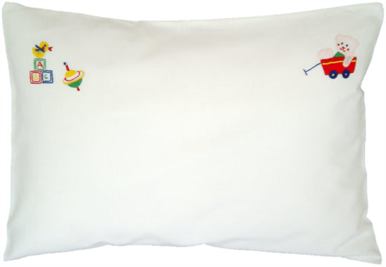 Toys & Teddy Baby Sham 12 X 16 - Jabbour Linens