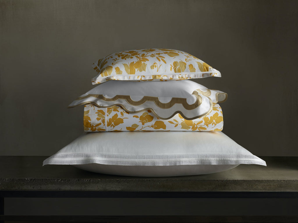 Mirasol Standard Sham 21 x 27, 3" flange - Jabbour Linens