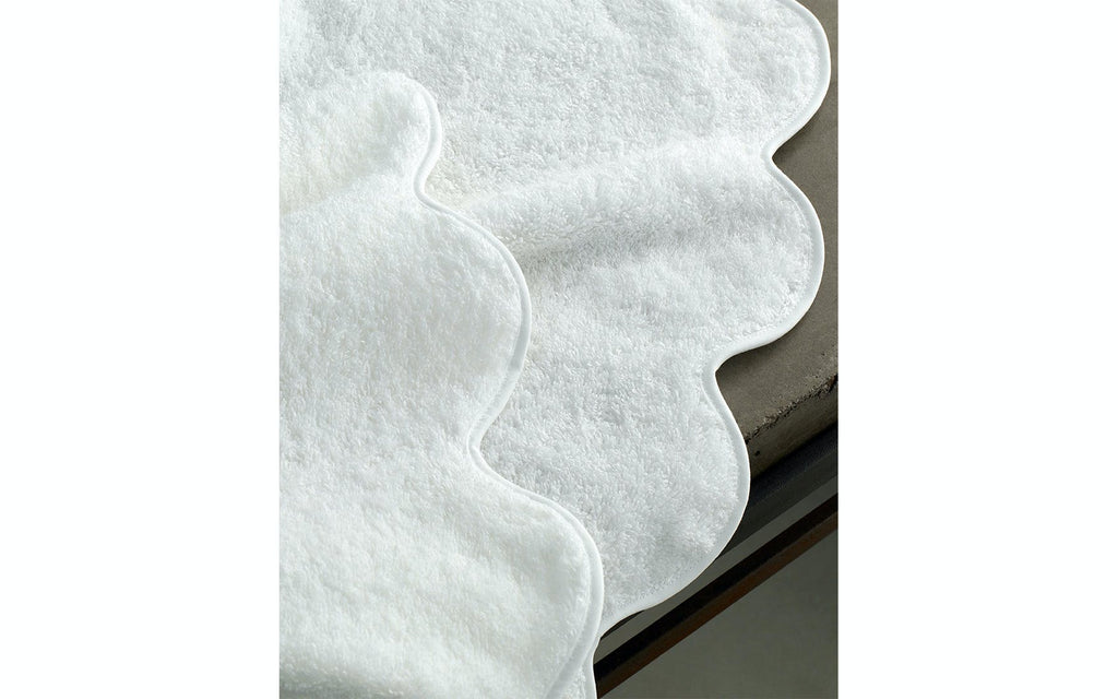 Cairo Scallop Bath Sheet 36 X 75 - Jabbour Linens