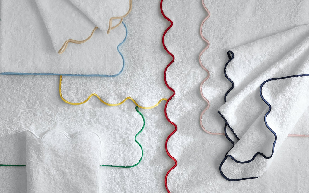 Cairo Scallop Washcloth 13 X 13 - Jabbour Linens