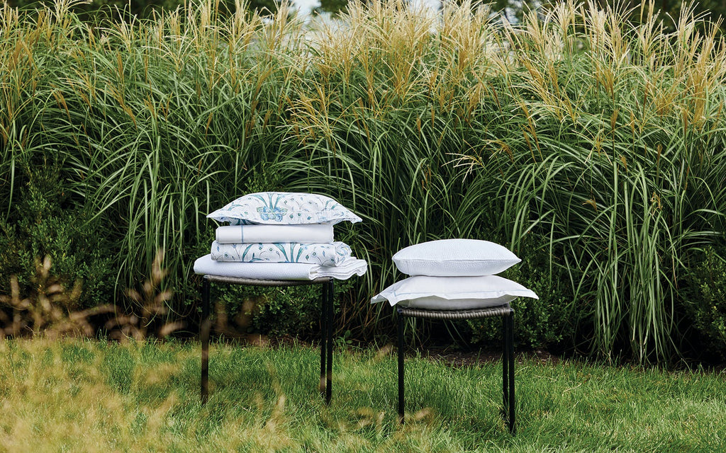 Bergamo Full/Queen Flat Sheet 94 x 112 - Jabbour Linens