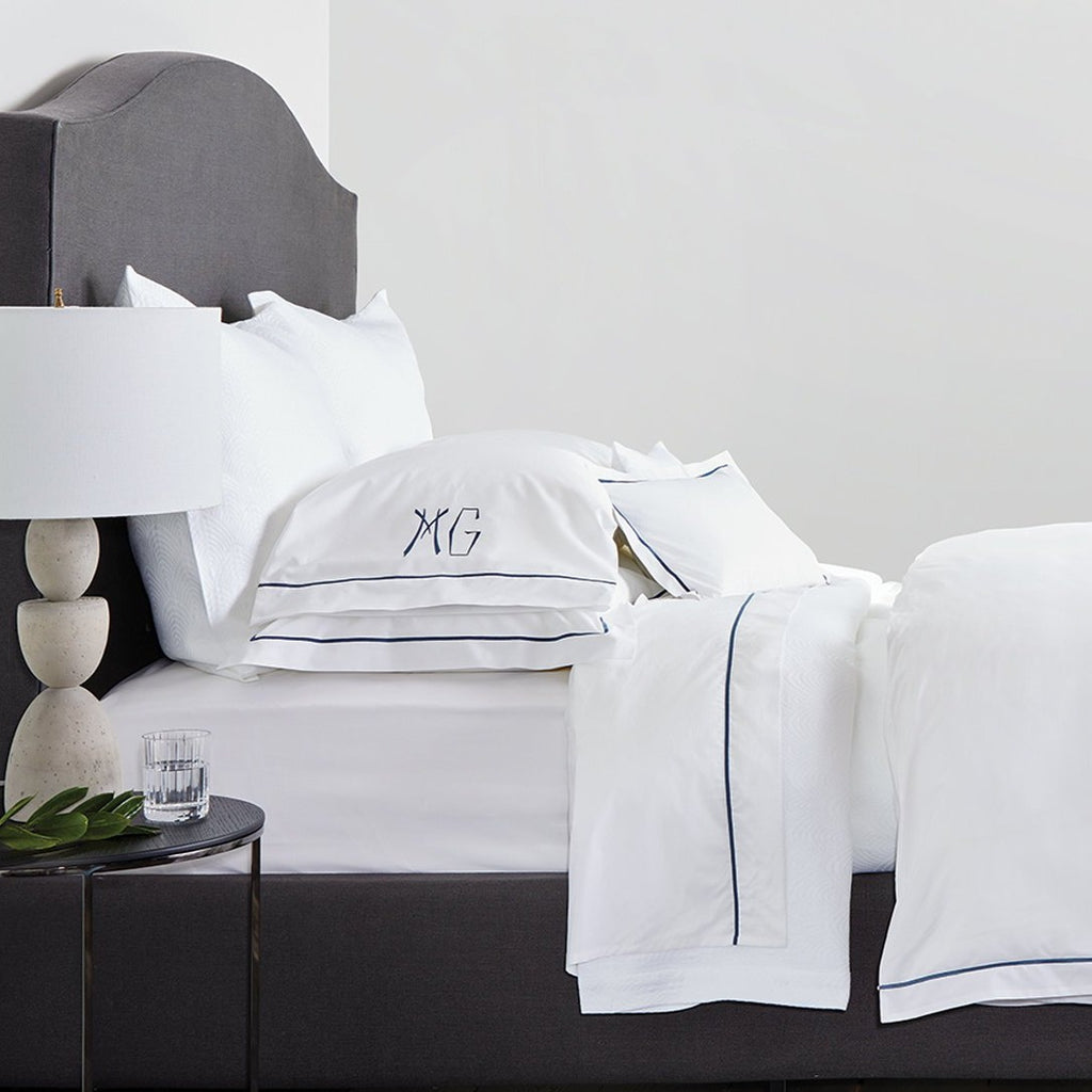 Bergamo King Fitted Sheet 17" Pocket - Jabbour Linens