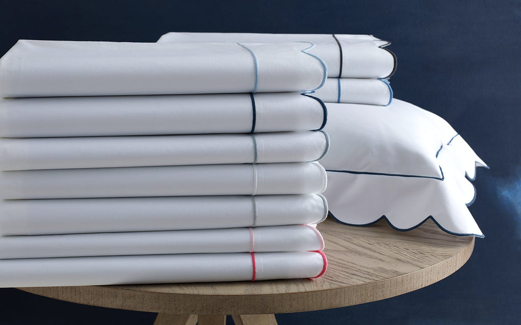 Butterfield Full/Queen Flat Sheet 94 x 112 - Jabbour Linens