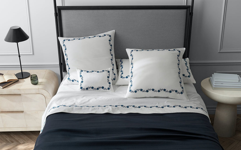 Daphne King Sham 21 x 36, Corded Edge - Jabbour Linens
