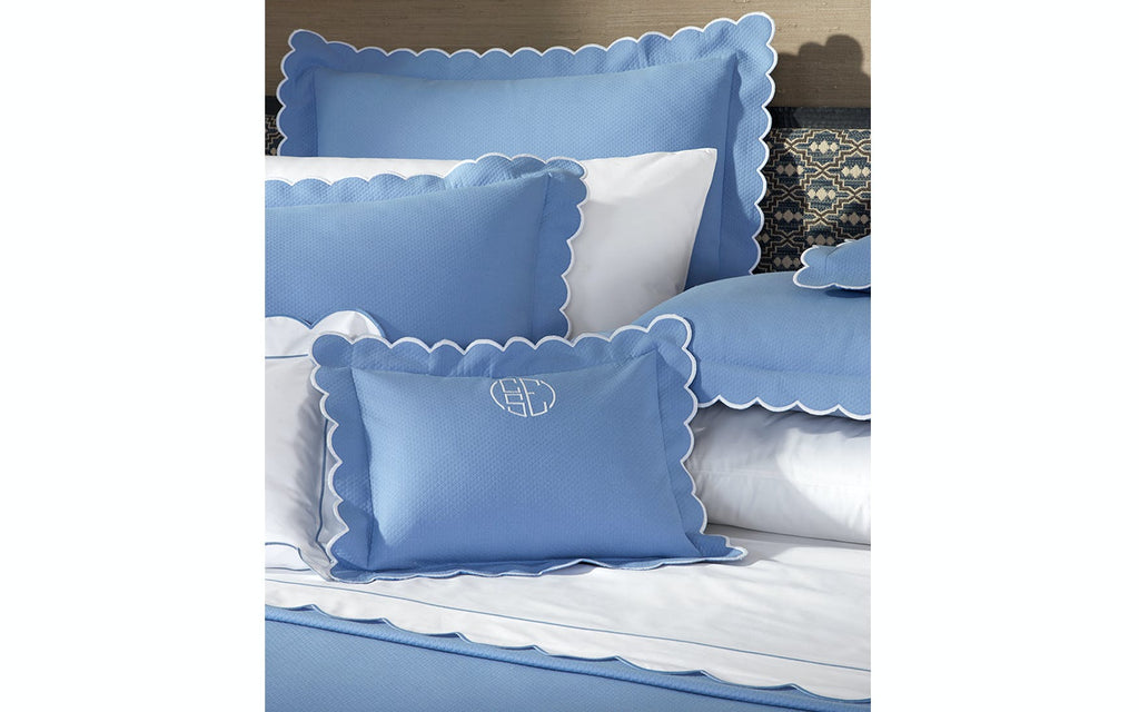 Diamond Pique Standard Sham 21 x 27 - Jabbour Linens