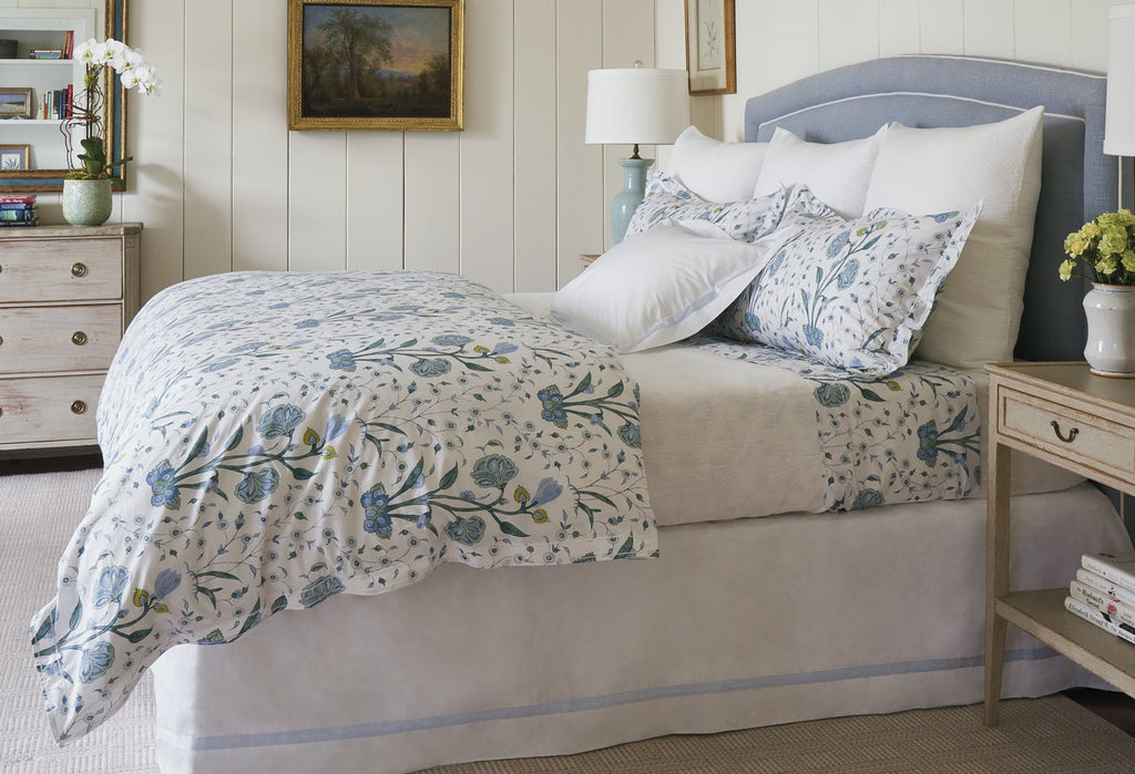 Khilana King Flat Sheet 112 x 112 - Jabbour Linens