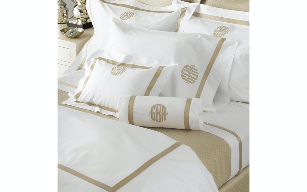 Lowell Full/Queen Duvet 86 x 92, 3" flange - Jabbour Linens