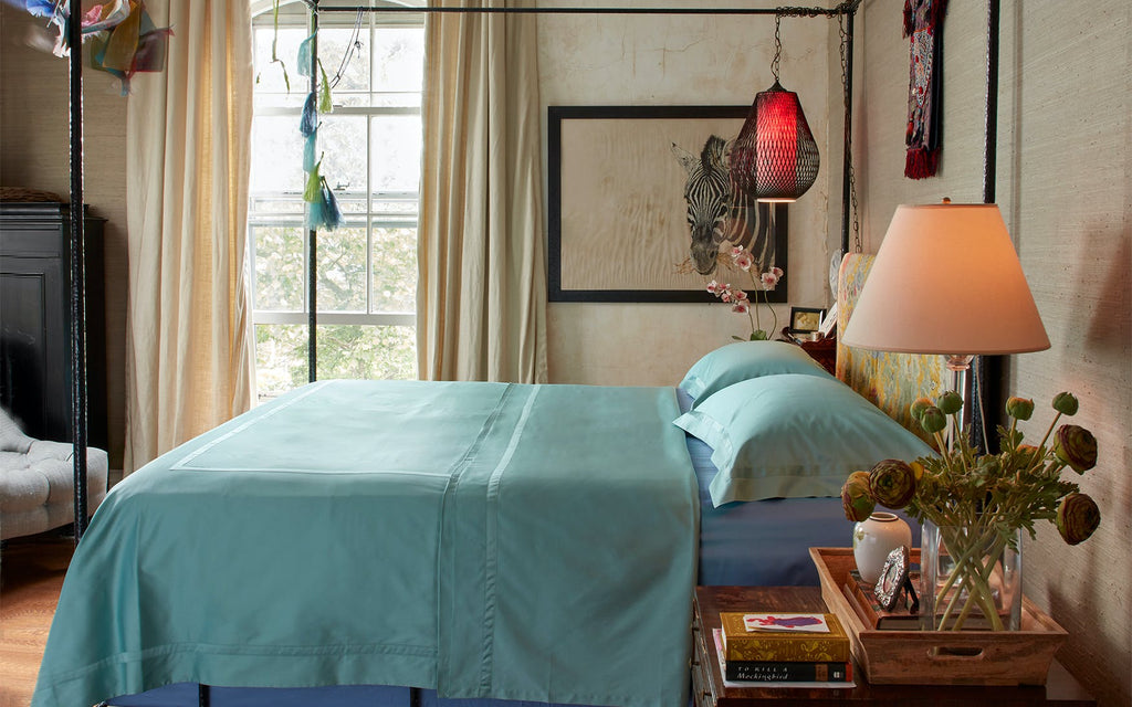 Nocturne King Duvet 104 x 92, 3" flange - Jabbour Linens