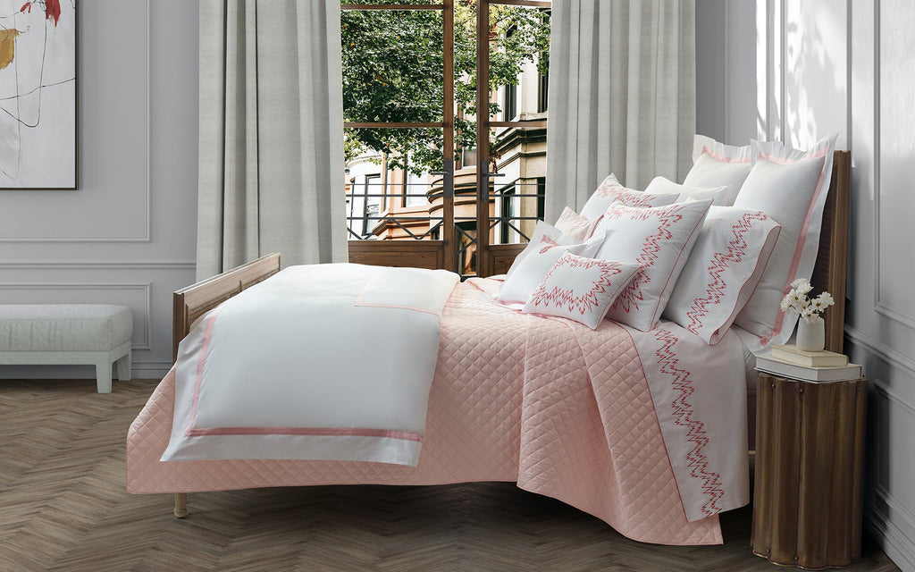 Lowell King Duvet 104 x 92, 3" flange - Jabbour Linens