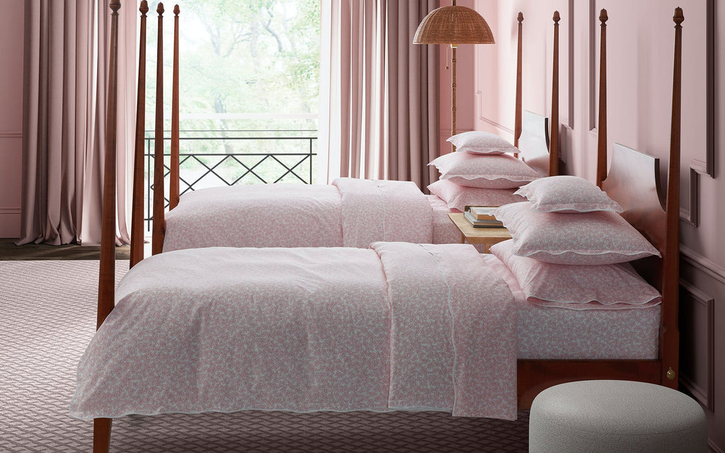 Margot Twin Duvet Cover 68 x 88, 1" Flange - Jabbour Linens