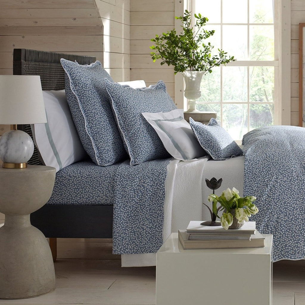 Margot Euro Sham 27 x 27, 1" Flange - Jabbour Linens