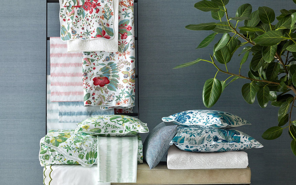 Pomegranate Boudoir Sham 12 x 16, 1" Flange - Jabbour Linens