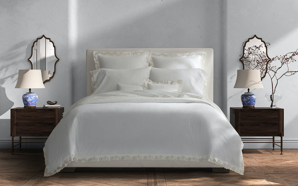 Virginia Full/Queen Duvet Cover 86 x 92, 3" Flange - Jabbour Linens