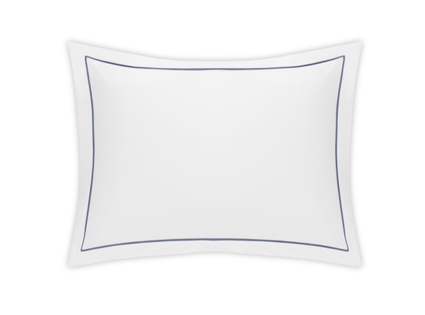 Bergamo King Sham 21 x 36, 1" Flange - Jabbour Linens