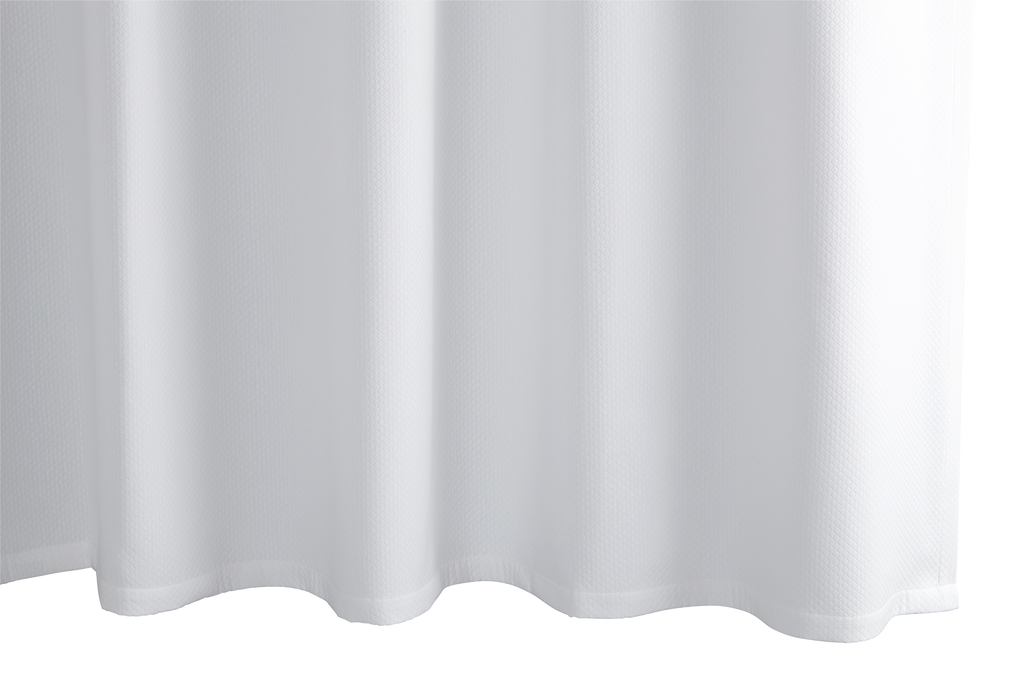 Diamond Pique Shower Curtain - Jabbour Linens