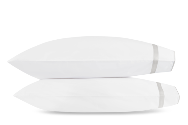 Louise Euro Sham 27 x 27, Corded Edge - Jabbour Linens