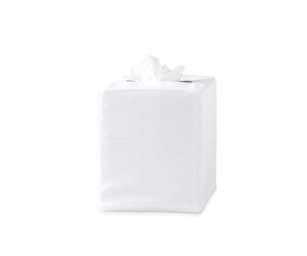 Plain Tissue Box Cover - Jabbour Linens