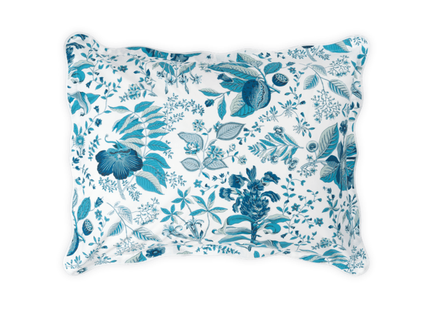 Pomegranate Boudoir Sham 12 x 16, 1" Flange - Jabbour Linens