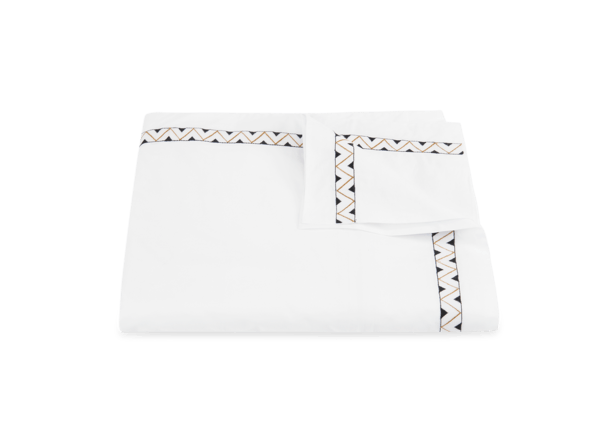 Prado King Duvet Cover 104 x 92, 2" Flange - Jabbour Linens