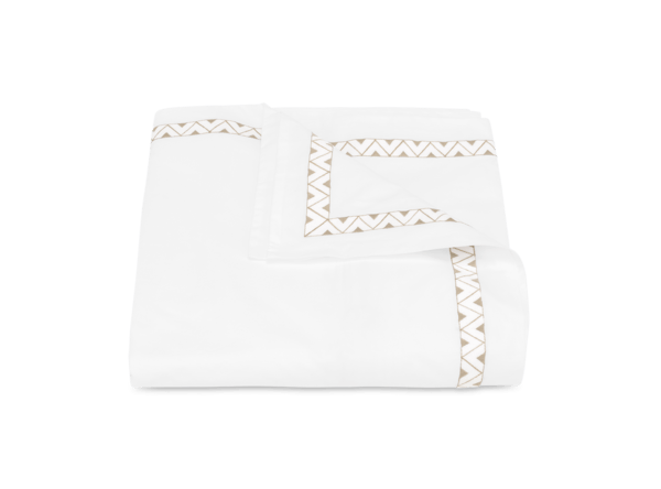 Prado King Duvet Cover 104 x 92, 2" Flange - Jabbour Linens