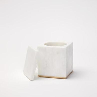 Pietra Tissue Holder 6" x 6" x 6" - Jabbour Linens