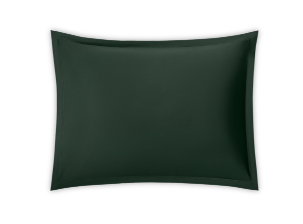 Talita Satin Stitch Standard Sham 21 X 27, 1" flange - Jabbour Linens